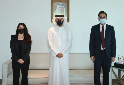 وزير الصناعة والتجارة والسياحة يهنئ المدراء الجدد بمناسبة تعيينهم في هيئة البحرين للسياحة والمعارض