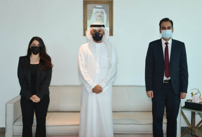 وزير الصناعة والتجارة والسياحة يهنئ المدراء الجدد بمناسبة تعيينهم في هيئة البحرين للسياحة والمعارض