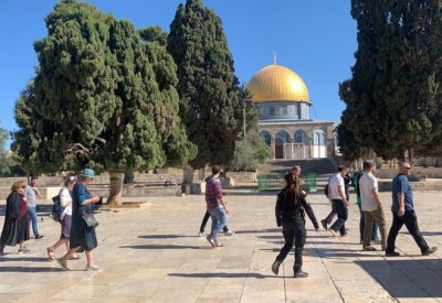 مستوطنون يقتحمون المسجد الأقصى بحماية مشددة من الشرطة