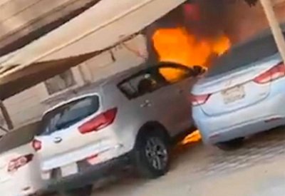 بالفيديو: سعودي ينقذ العشرات من "كارثة محققة"