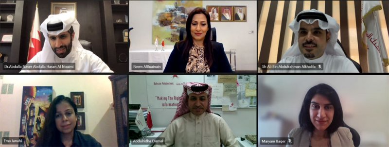 البوليتكنك ومركز ناصر للتأهيل والتدريب المهني يتبادلان الخبرات في مجال الذكاء الاصطناعي
