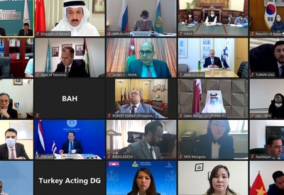 وكيل وزارة الخارجية للشؤون السياسية يشارك في اجتماع كبار المسؤولين لبناء الثقة في آسيا (سيكا)