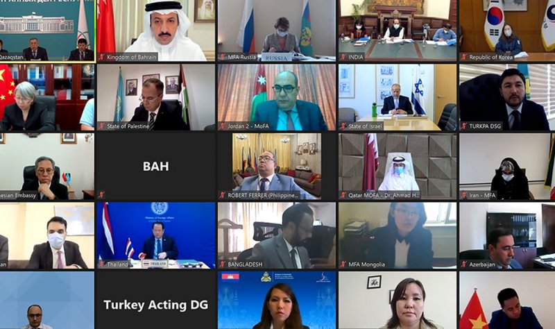 وكيل وزارة الخارجية للشؤون السياسية يشارك في اجتماع كبار المسؤولين لبناء الثقة في آسيا (سيكا)