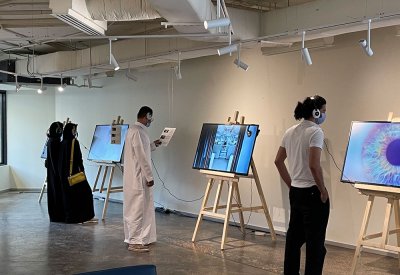 اختتام معرض ملتقى الفيديو آرت الدولي بالرياض
