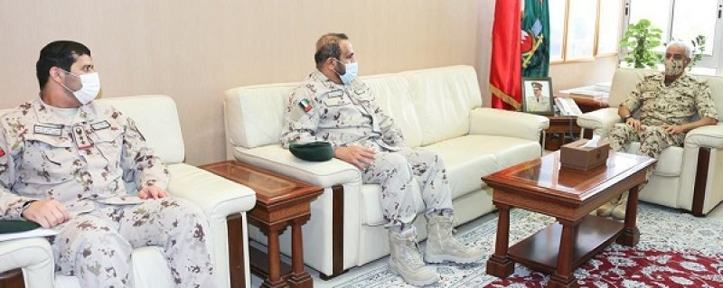 رئيس هيئة الأركان يستقبل الأمين المساعد للشؤون العسكرية بالأمانة العامة لمجلس التعاون