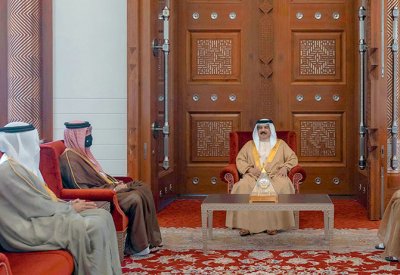 جلالة الملك المفدى يستقبل رئيس البعثة الدبلوماسية لمملكة البحرين لدى دولة إسرائيل