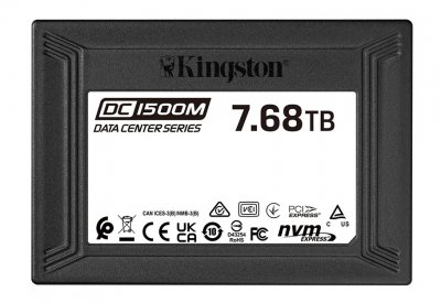 كينغستون ديجيتال تبدأ بشحن أقراص DC1500M U.2 NVMe
