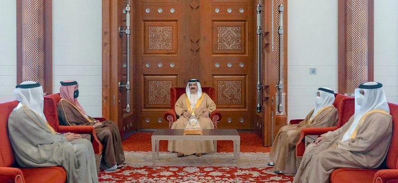 جلالة الملك المفدى يستقبل رئيس البعثة الدبلوماسية لمملكة البحرين لدى دولة إسرائيل