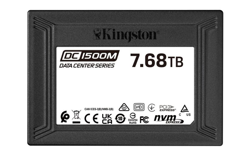 كينغستون ديجيتال تبدأ بشحن أقراص DC1500M U.2 NVMe