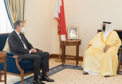 مستشار جلالة الملك للشؤون الدبلوماسية يستقبل سفير جمهورية ألمانيا