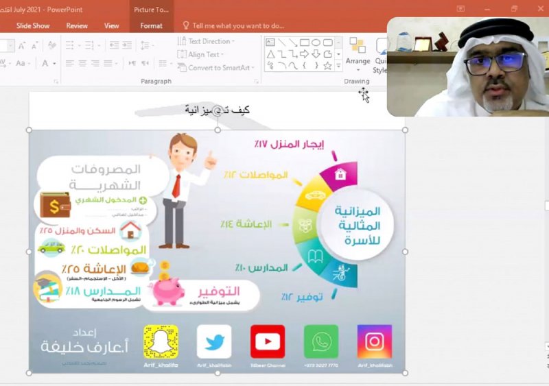 خليفة: لا للاقتراض للتخلص من الإعسار المالي