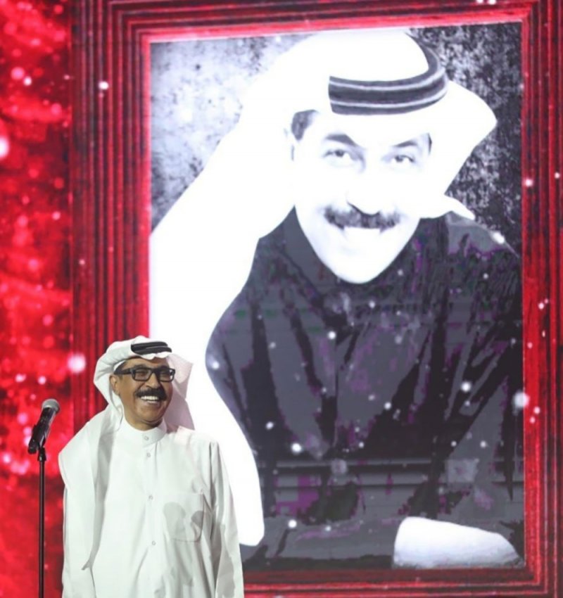 الرويشد يتغنى بأشعار فتحية عجلان