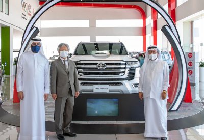 إبراهيم خليل كانو تطلق تويوتا Land Cruiser