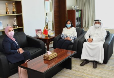 وزيرة الصحة ترحب بالدكتورة تسنيم عطاطرة الممثل المعين لمكتب منظمة الصحة العالمية في البحرين