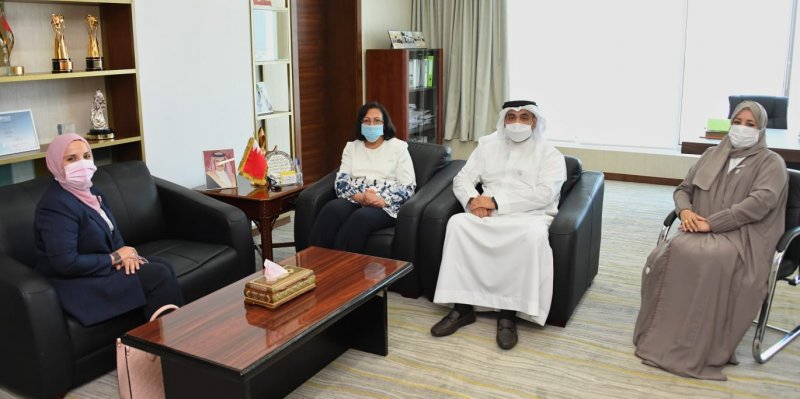 وزيرة الصحة ترحب بالدكتورة تسنيم عطاطرة الممثل المعين لمكتب منظمة الصحة العالمية في البحرين