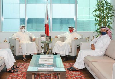 وزير الصناعة يستقبل رئيس مجلس إدارة شركة باس الجديد