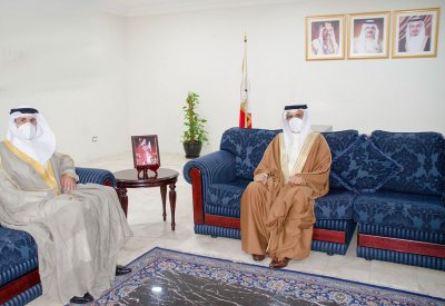 وزير التربية يستقبل السفير خالد يوسف الجلاهمة