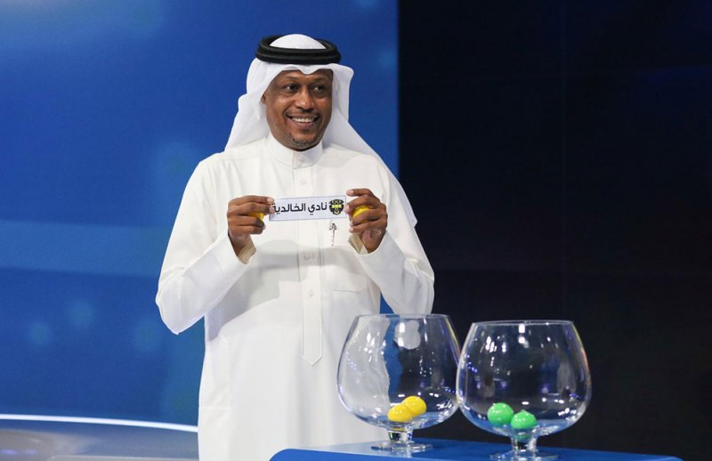بالصور.. سحب قرعة دوري ناصر بن حمد الممتاز