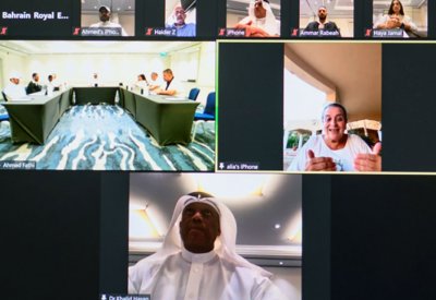 اجتماع مثمر بين الاتحادين البحريني والأردني للفروسية
