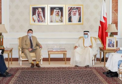 وزير الخارجية يستقبل سفير المملكة المتحدة