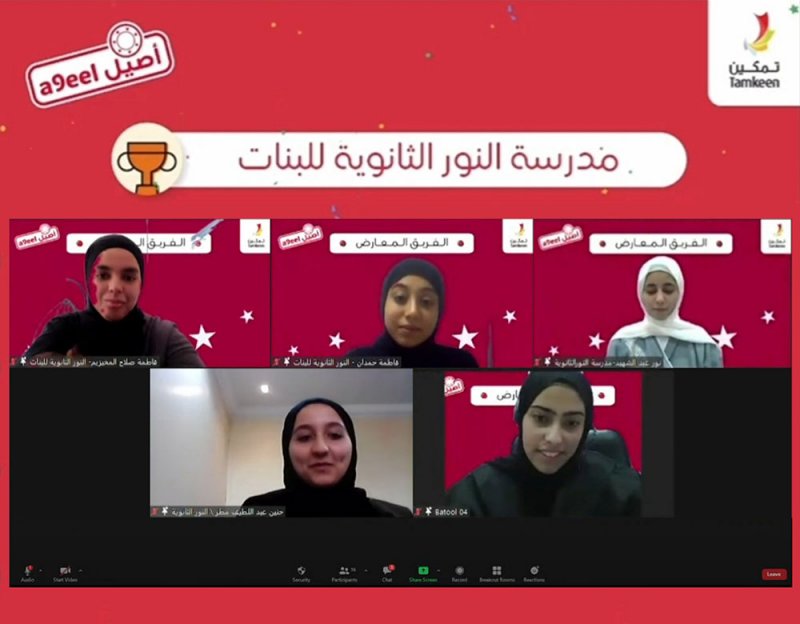 طالبات "النور" يحققن الفوز في المناظرات العلمية على مستوى المدارس