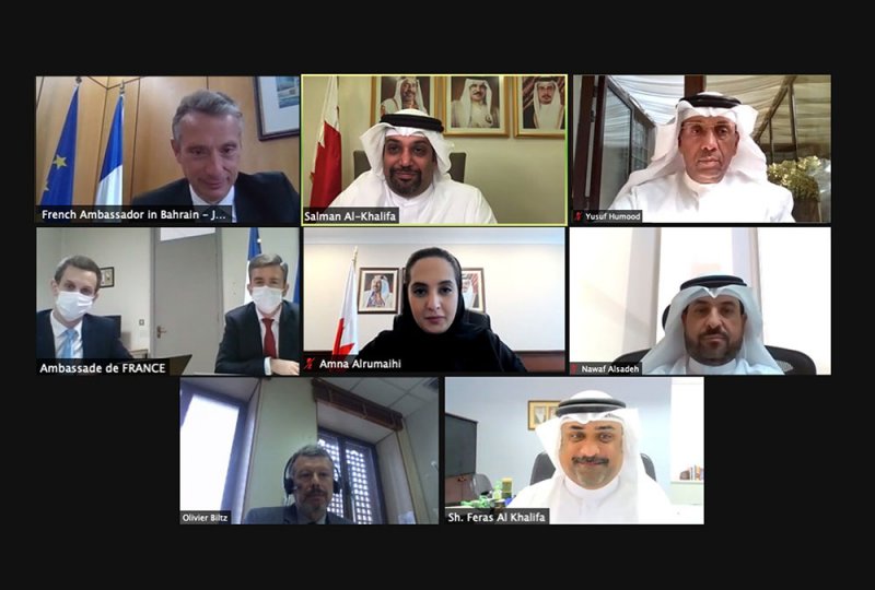 وزير المالية: مواصلة تعزيز علاقات التعاون المالي والاقتصادي بين مملكة البحرين وجمهورية فرنسا