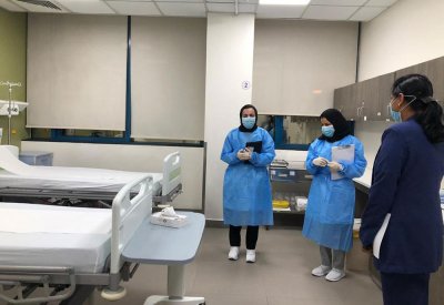 102 زيارة تفتيشية للمؤسسات الصحية للتأكد من تطبيق الإجراءات الاحترازية لفيروس كورونا خلال 2021