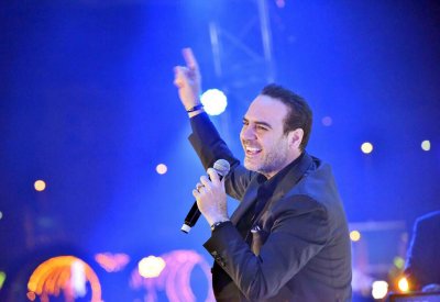 وائل جسار يحتفل بالعيد في مصر