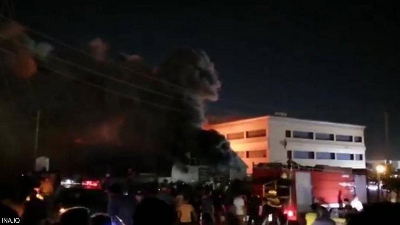 أكثر من 50 قتيلا بحريق في مستشفى عزل مصابي كورونا بالعراق