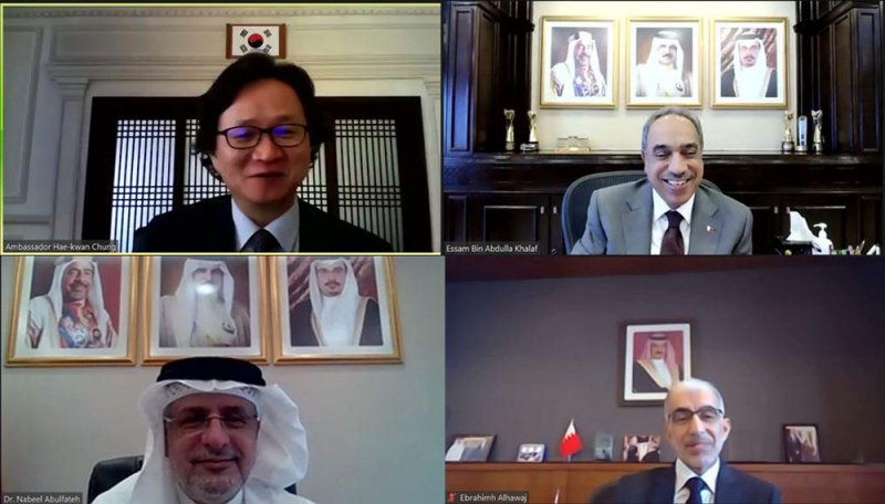 وزير الأشغال يبحث مع السفير الكوري التعاون في مشاريع البنية التحتية
