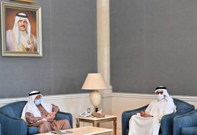 سمو نائب رئيس مجلس الوزراء يستقبل وزير الخارجية