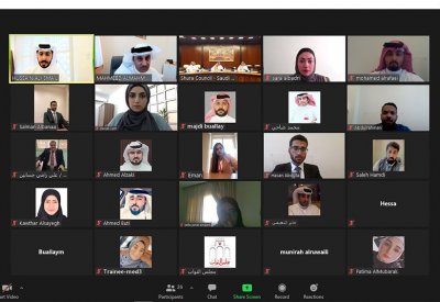 اجتماع افتراضي بين ادارتي الاتصال في مجلسي النواب والشورى السعودي