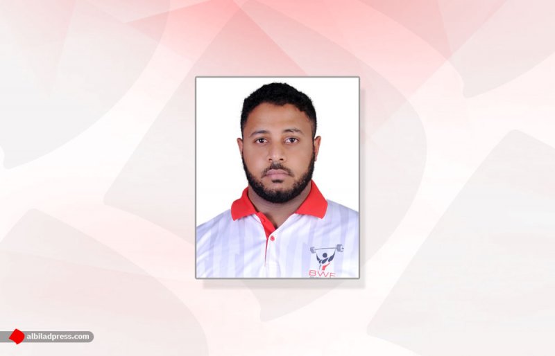 مرتضى السيد خليل كابتن للمنتخب الوطني لرفع الأثقال