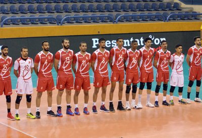 منتخب الطائرة بمجموعة اليابان والهند وقطر