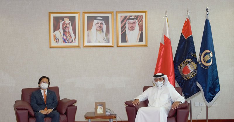 معالي رئيس الجمارك يستقبل سفير جمهورية كوريا الجنوبية لدى مملكة البحرين