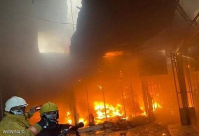 فصل جديد بمسلسل "كوارث العراق".. حريق في فندق بمدينة كربلاء
