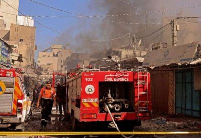 قتيل و10 مصابون في انفجار "غامض" وسط غزة