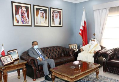 محافظ العاصمة يستقبل سفير بنغلاديش لدى المملكة