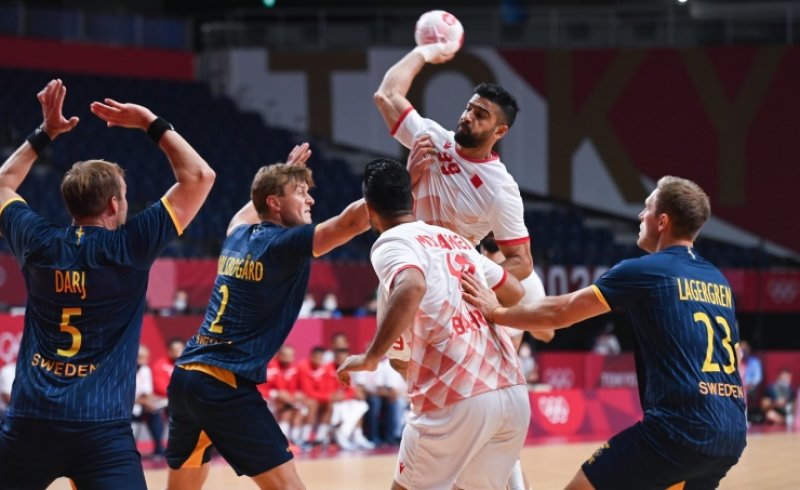 بالصور: منتخبنا يقارع السويد وصيف بطل العالم بأداء بطولي