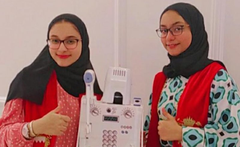 طالبتان بحرينيتان تحصدان المركز الثاني عربيًا في "ابتكار الكويت"