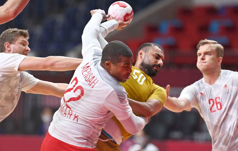 منتخب اليد يتلقى الخسارة الثالثة بأولمبياد طوكيو