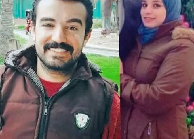 الطبيبة القتيلة وزوجها القاتل