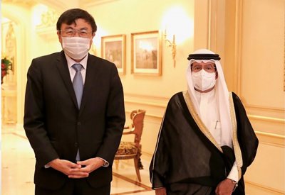 سمو نائب رئيس مجلس الوزراء يستقبل سفير اليابان لدى المملكة‎‎