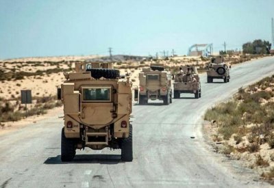 الجيش المصري يعلن مقتل إرهابيين "شديدي الخطورة" بشمال سيناء