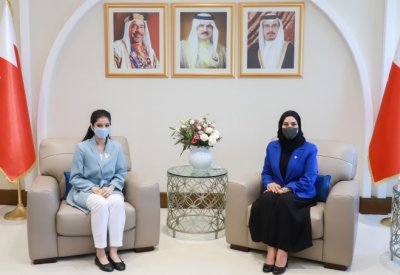 رئيسة مجلس النواب تستقبل الطالبة رتاج العباسي رئيسة البرلمان العربي للطفل