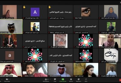 "الخالدية الشبابية" تشارك في المؤتمر الصحفي الإفتراضي الذي نظمة الإتحاد العربي للعمل التطوعي