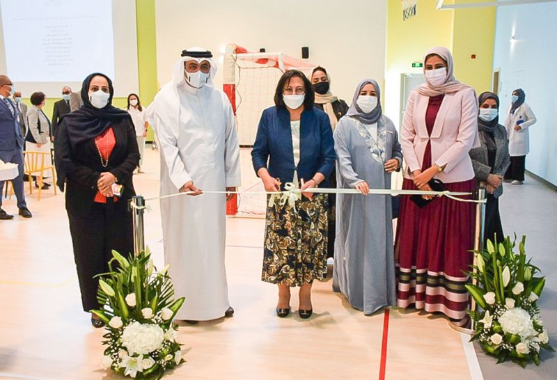 وزيرة الصحة تفتتح صالة متعددة الأغراض بمستشفى الطب النفسي