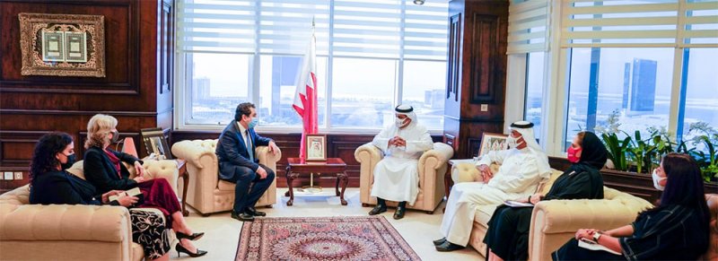 وزير المالية: مواصلة ترسيخ الشراكة الاستراتيجية والبناء على ما تحقق من منجزات بين البحرين وأمريكا