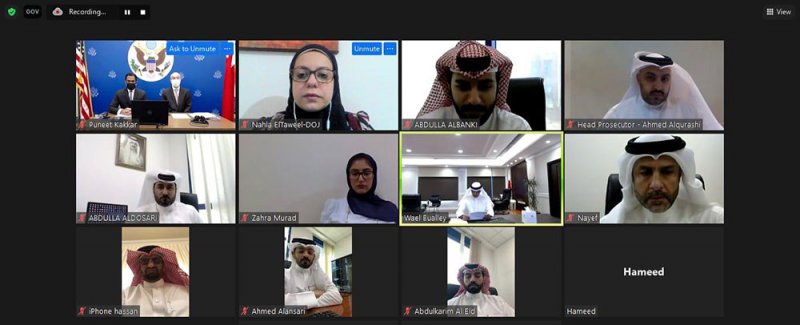 النيابة العامة تنظم ورشة عمل إلكترونية بعنوان "جريمة غسل الأموال والموضوعات المرتبطة بها"
