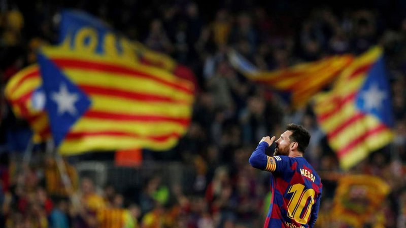 برشلونة يستعرض أرقام ميسي الإعجازية